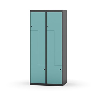 Novis Z garderobeskab lige topplade 4 rum B80 cm