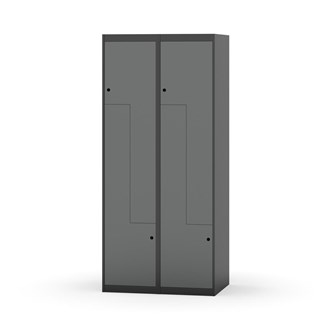 Novis Z garderobeskab lige topplade 4 rum B80 cm