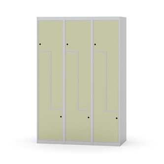 Novis Z garderobeskab lige topplade 6 rum B120 cm