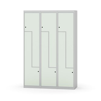 Novis Z garderobeskab lige topplade 6 rum B120 cm
