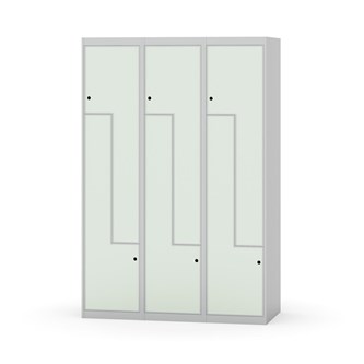 Novis Z garderobeskab lige topplade 6 rum B120 cm