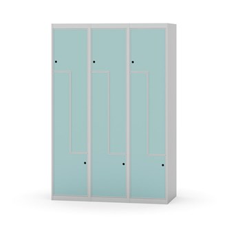 Novis Z garderobeskab lige topplade 6 rum B120 cm