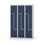Novis Z garderobeskab lige topplade 6 rum B120 cm