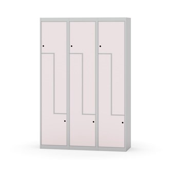 Novis Z garderobeskab lige topplade 6 rum B120 cm