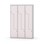 Novis Z garderobeskab lige topplade 6 rum B120 cm