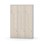Novis Z garderobeskab lige topplade 6 rum B120 cm