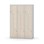 Novis Z garderobeskab lige topplade 6 rum B120 cm