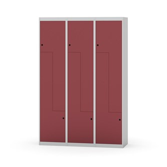 Novis Z garderobeskab lige topplade 6 rum B120 cm