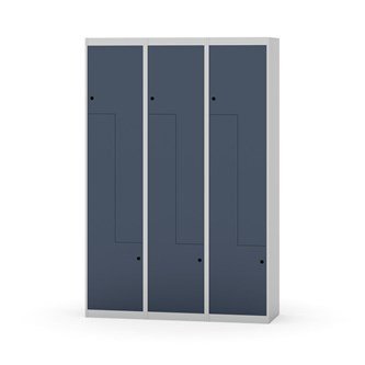 Novis Z garderobeskab lige topplade 6 rum B120 cm