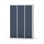 Novis Z garderobeskab lige topplade 6 rum B120 cm