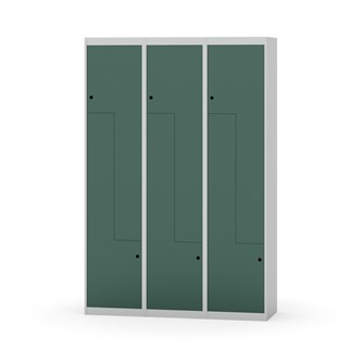 Novis Z garderobeskab lige topplade 6 rum B120 cm