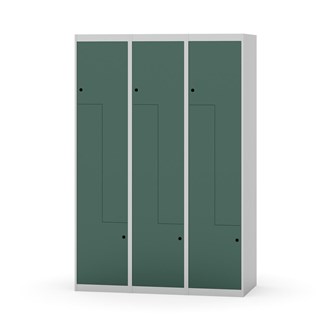 Novis Z garderobeskab lige topplade 6 rum B120 cm