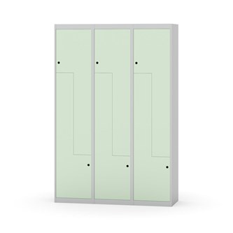 Novis Z garderobeskab lige topplade 6 rum B120 cm