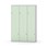 Novis Z garderobeskab lige topplade 6 rum B120 cm