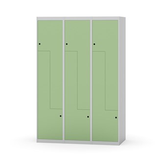 Novis Z garderobeskab lige topplade 6 rum B120 cm