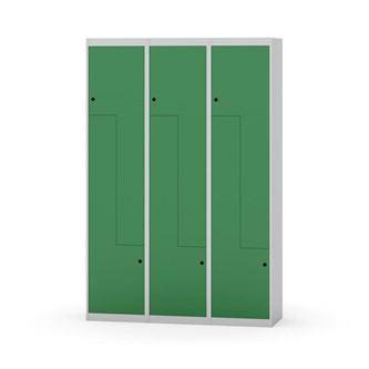 Novis Z garderobeskab lige topplade 6 rum B120 cm
