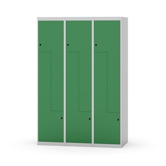 Novis Z garderobeskab lige topplade 6 rum B120 cm
