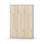 Novis Z garderobeskab lige topplade 6 rum B120 cm