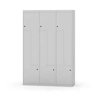 Novis Z garderobeskab lige topplade 6 rum B120 cm