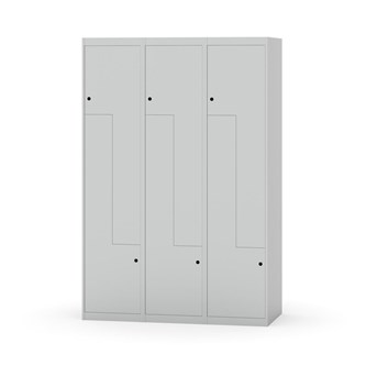 Novis Z garderobeskab lige topplade 6 rum B120 cm