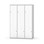 Novis Z garderobeskab lige topplade 6 rum B120 cm