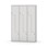 Novis Z garderobeskab lige topplade 6 rum B120 cm