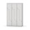 Novis Z garderobeskab lige topplade 6 rum B120 cm