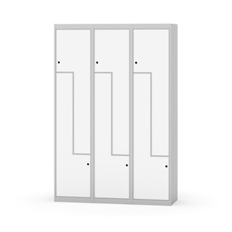 Novis Z garderobeskab lige topplade 6 rum B120 cm