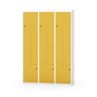 Novis Z garderobeskab lige topplade 6 rum B120 cm