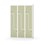 Novis Z garderobeskab lige topplade 6 rum B120 cm