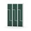 Novis Z garderobeskab lige topplade 6 rum B120 cm