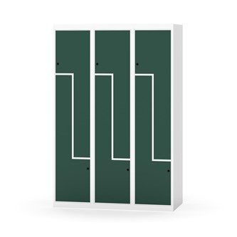 Novis Z garderobeskab lige topplade 6 rum B120 cm