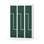 Novis Z garderobeskab lige topplade 6 rum B120 cm