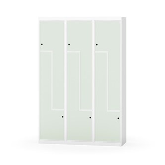 Novis Z garderobeskab lige topplade 6 rum B120 cm