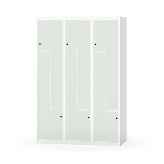Novis Z garderobeskab lige topplade 6 rum B120 cm