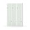 Novis Z garderobeskab lige topplade 6 rum B120 cm