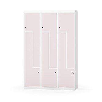 Novis Z garderobeskab lige topplade 6 rum B120 cm