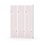 Novis Z garderobeskab lige topplade 6 rum B120 cm