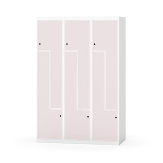 Novis Z garderobeskab lige topplade 6 rum B120 cm