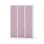 Novis Z garderobeskab lige topplade 6 rum B120 cm