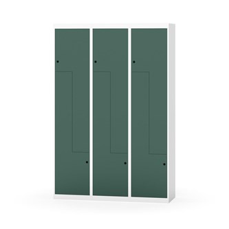 Novis Z garderobeskab lige topplade 6 rum B120 cm