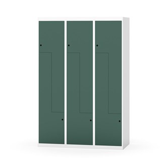 Novis Z garderobeskab lige topplade 6 rum B120 cm