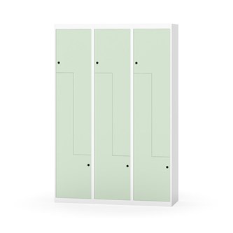 Novis Z garderobeskab lige topplade 6 rum B120 cm