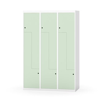 Novis Z garderobeskab lige topplade 6 rum B120 cm