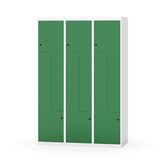 Novis Z garderobeskab lige topplade 6 rum B120 cm