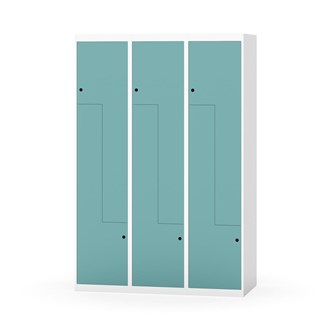 Novis Z garderobeskab lige topplade 6 rum B120 cm