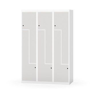 Novis Z garderobeskab lige topplade 6 rum B120 cm