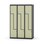 Novis Z garderobeskab lige topplade 6 rum B120 cm