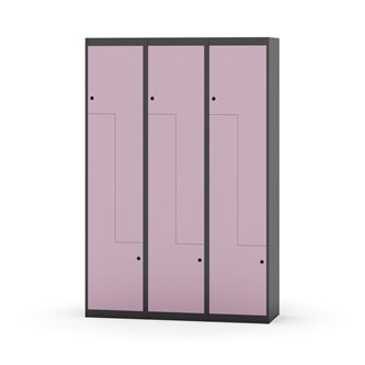 Novis Z garderobeskab lige topplade 6 rum B120 cm