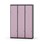 Novis Z garderobeskab lige topplade 6 rum B120 cm